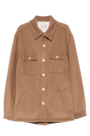 Caramel brown Jacket FAMILY FIRST | JBF2501BEIGE